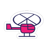 flying education first Sticker