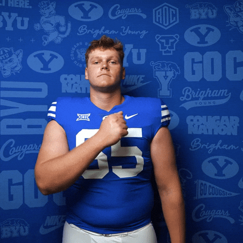 College Football Go Cougs GIF by BYU Cougars