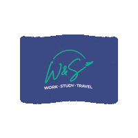 ELISchools flag wst work and study elischools Sticker