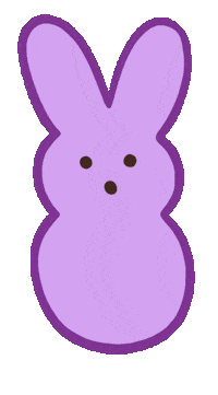 Bouncing Easter Bunnies Sticker