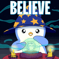 Crypto Believe GIF by Pudgy Penguins