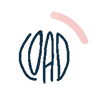 Work In Progress Pink Sticker by cathykoronakis.design