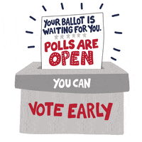 Vote Early Election 2020 GIF by Creative Courage