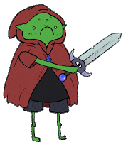 Adventure Time Wow Sticker