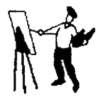 Canvas Painter Sticker by Trimarchi