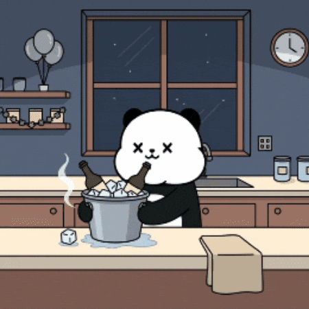Late Night Celebration GIF by Kanpai Pandas