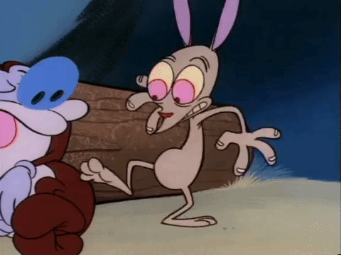 ren and stimpy nicksplat GIF