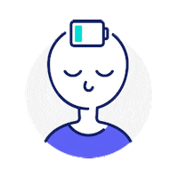TherapyChat mental health buenos dias energia rise and shine Sticker