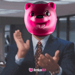 Rakebit giphyupload celebration excited nice GIF