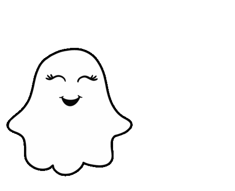 Halloween Ghost Sticker
