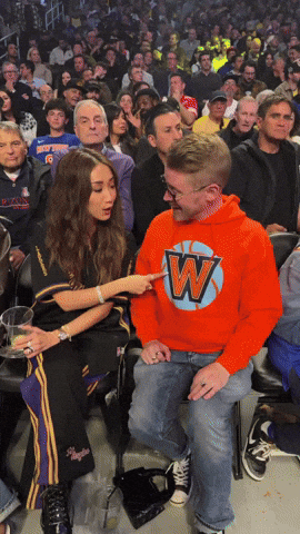 Macaulay Culkin Basketball GIF by NBA