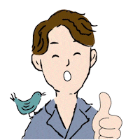 blue bird kctu freelee Sticker