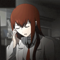 Angry Steins Gate GIF