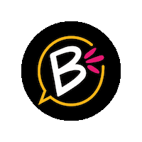 B Shout Sticker by Bark Design Studio