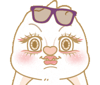 Bunny 看 Sticker by EVANS艾特兔