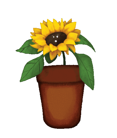 Flower Pot Inspiration Sticker