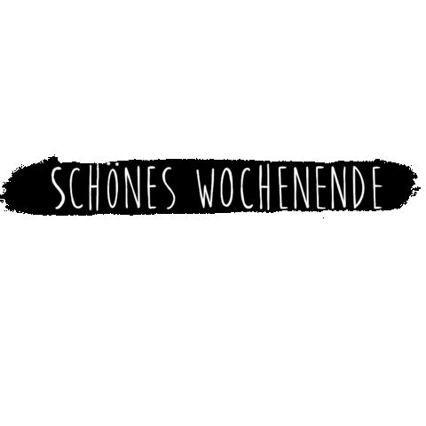 Frei Schoenes Wochenende Sticker by Heldenglück