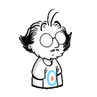 Shocked Hiccup Sticker