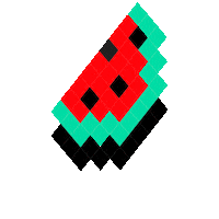 Drop 8Bit Sticker