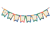 Flag Garland Sticker by FUJIROCK