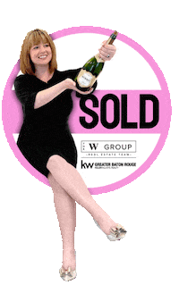 TheWGroup real estate realtor sold champagne Sticker