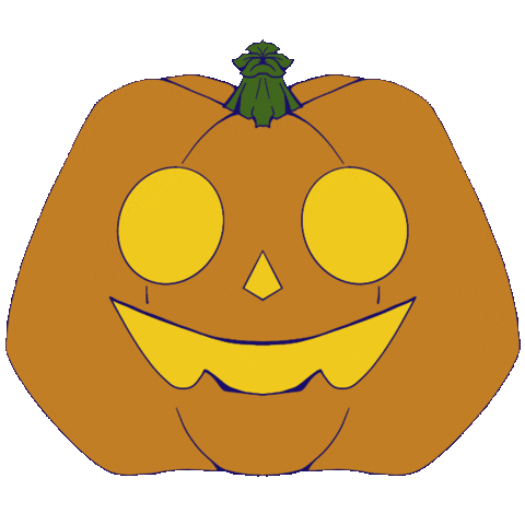 Jack-O-Lantern Halloween Sticker