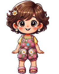 Girl Bonita Sticker