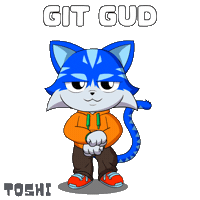 Improve Tough Love Sticker by Toshithecat