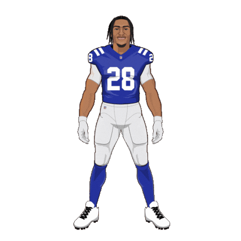 Indianapolis Colts Football Sticker by SportsManias