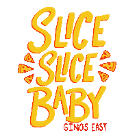 Ginos_East pizza chicago deep dish deep dish pizza Sticker