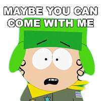 Kyle Broflovski Camp Sticker by South Park