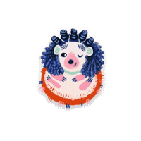 Curly Hair Sticker by Curly Me