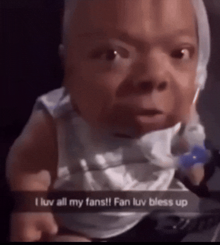 txiqs talking talk manchild man baby GIF