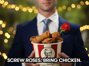 the bachelor dating GIF by KFC Australia