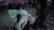 yang mi fly GIF