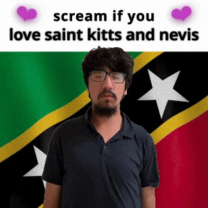 (silent) scream if you love saint kitts and nevis
