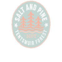 SaltandPine saltand salt and pine saltpine salt pine Sticker