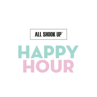 Happy Hour Sticker by All Shook Up