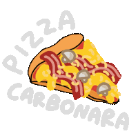 Pizza Time Food Sticker by Ivo Adventures