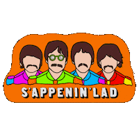 Liverpool Beatles Sticker