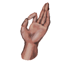 LesFrolova hand yoga om mudra Sticker