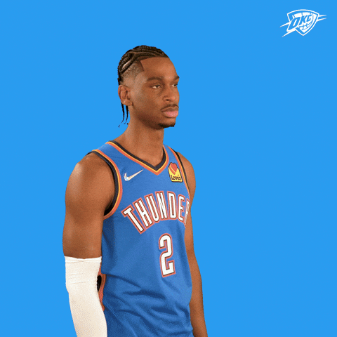 Oklahoma City Nod GIF by OKC Thunder