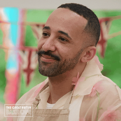 Dream Smile GIF by The Great British Bake Off