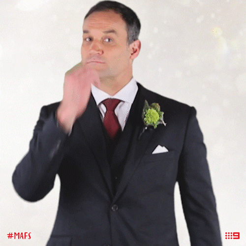 nervous channel 9 GIF by Married At First Sight Australia