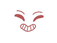 mossyaki happy smile emoji smile face Sticker