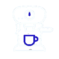 Coffee Machine Sticker by The Dripper