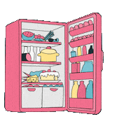Essen Fridge Sticker by Kugelzwei