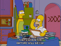 Preaching Episode 19 GIF by The Simpsons