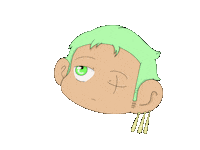 skypawcreations one piece zoro roronoa zoro straw hat pirates Sticker