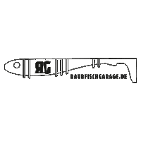 raubfischgarage fishing pike raubfischgarage derlieferant Sticker